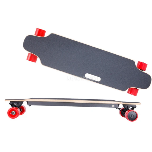 US $219.30 4 Four Wheel Boost Electric Skateboard With Remote Control Adult Scooter Kit Wood Longboard Skate B