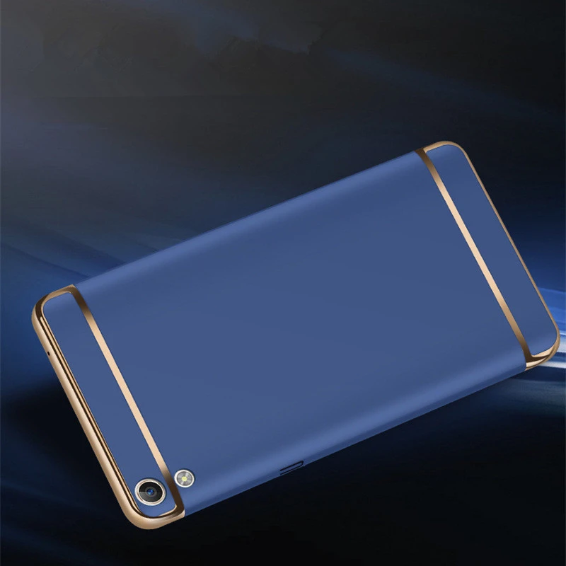 New Arrival 3 In 1 Plating Pc Phone Cases For OPPO R9 R9plus Cover Transparent Case Matte Shockproof Armor |