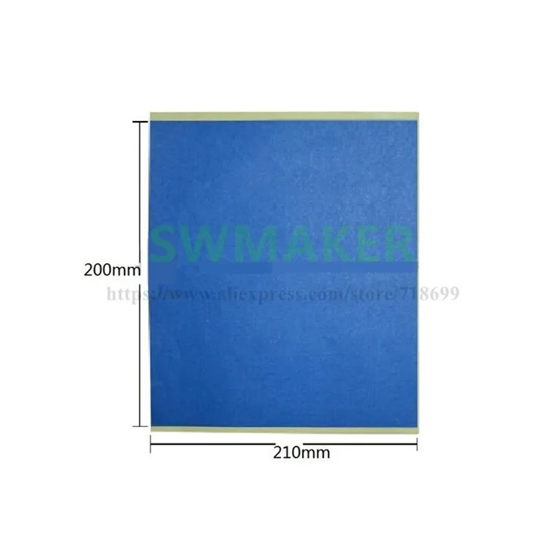 printing platform Build Plate Tape for TRONXY/Anet 3D printer adhesive blue tape 210*200mm | Компьютеры и офис