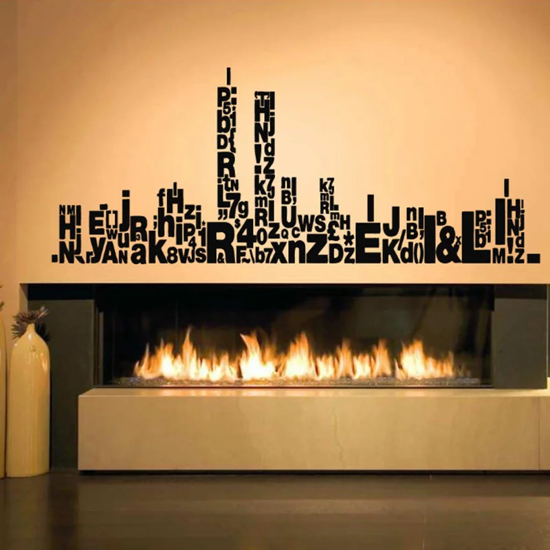 POOMOO Wall Decor Wall Vinyl Sticker Decals Mural Room