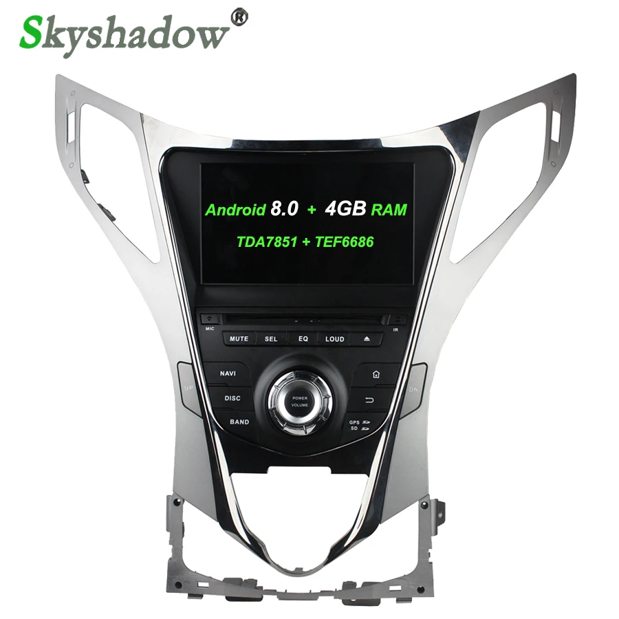 

DSP IPS Android 8.0 4GB 8 Core 32GB Bluetooth 4.2 Wifi GPS Map Car Radio DVD Player RDS For HYUNDAI AZERA Grandeur HG I55 2011+