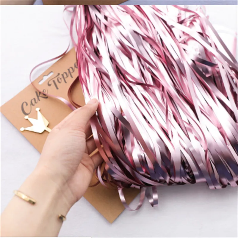 

Pink Metallic Fog Foil Matte Fringe Shiny Curtains for Party Birthday,Event Decorations Door Window Tinsel