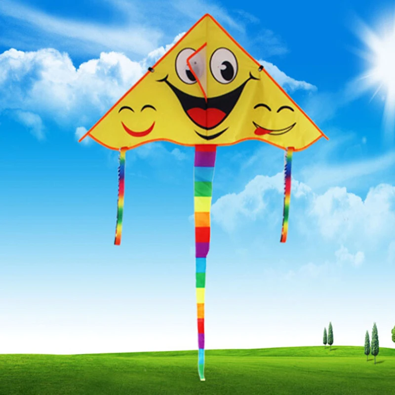 Улыбка Ангел смайлик Спортивная пляжная игрушка дизайн улыбающееся лицо воздушный змей улыбка трюк воздушные змеи Cometa детские игрушки