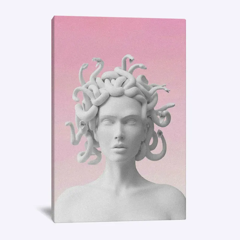 Medusa пластырь горгон статуя эстетика домашняя Гостиная Декор печать постер