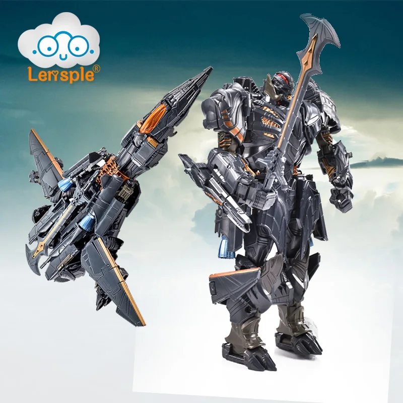 Lensple Transformation TF 5 The Last Knight Commander Masterpiece Deformation font b Toys b font Robot