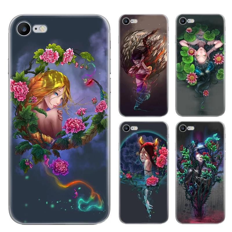 12 созвездий серии чехол для телефона iPhone 5 5s SE 6 6s Plus 7 TPU мягкий |