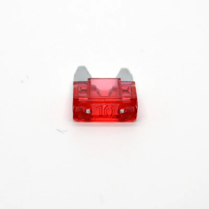 50pcs Small Type Auto Car SUV's Truck 10A Fuse Blade car fuse kit blade fuses car fuses