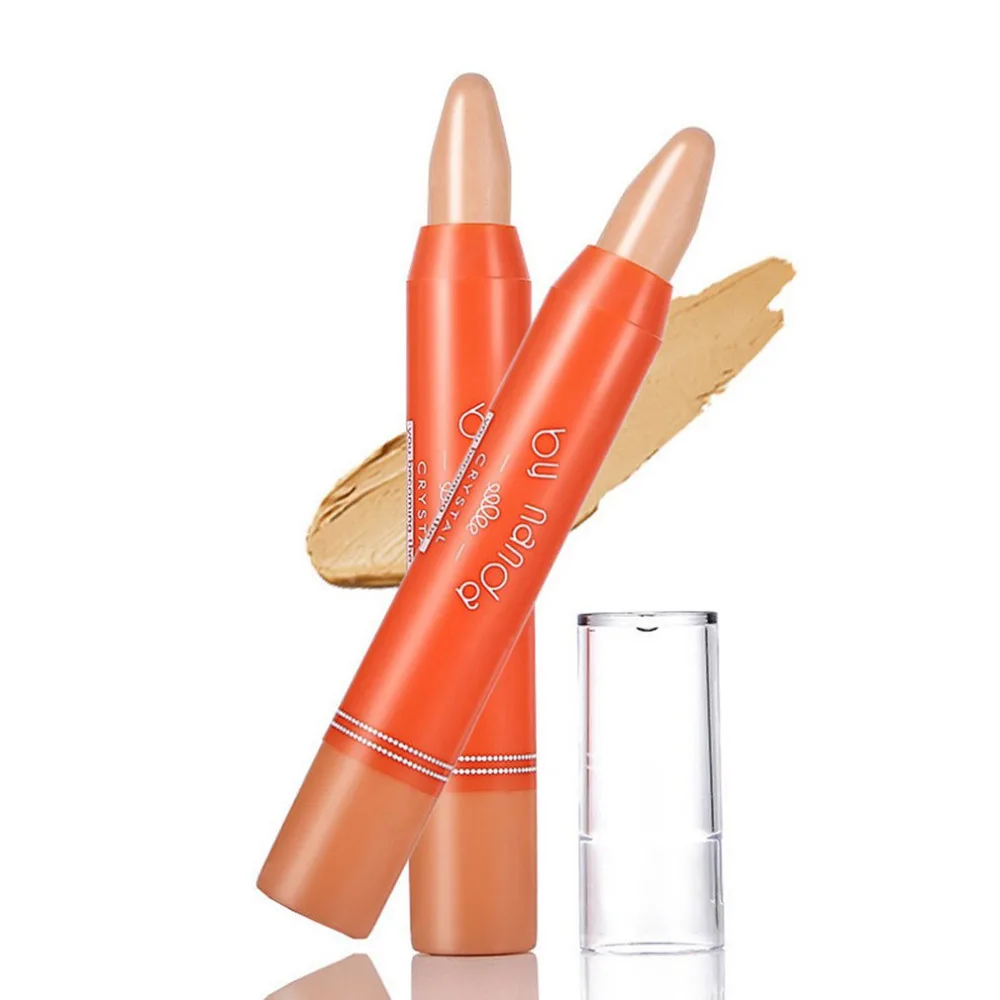 

by nanda Makeup Concealer Pen Black Spots Dark Circles Eraser Stick Freckle Cover Smooth Moisturizer Foundation Tool