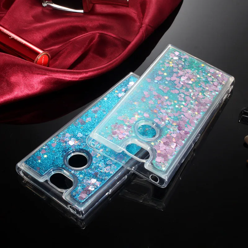 For Coque Sony Xperia XA2 Case Silicone Liquid Glitter Soft TPU Phone Cases For Sony Xperia XA2 Case Cover Silicon Back17