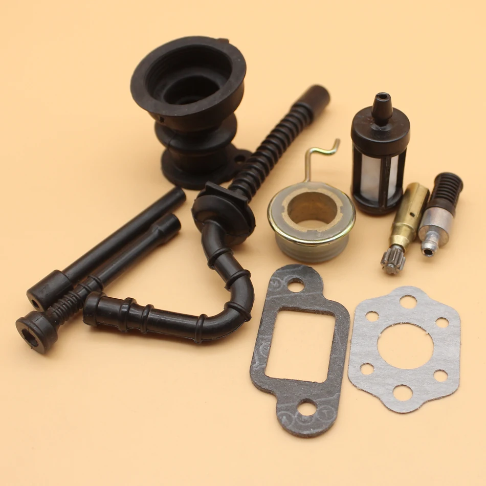 Gas Fuel Oil Pipe Filter /Impulse Line /Oil Pump Worm Gear /Intake Manifold For Husqvarna MS250 MS230 MS210 025 023 021 Chainsaw Gas Fuel Oil Pipe Filter /Impulse Line /Oil Pump Worm Gear /Intake Manifold For Husqvarna MS250 MS230 MS210 025 023 021 Chainsaw