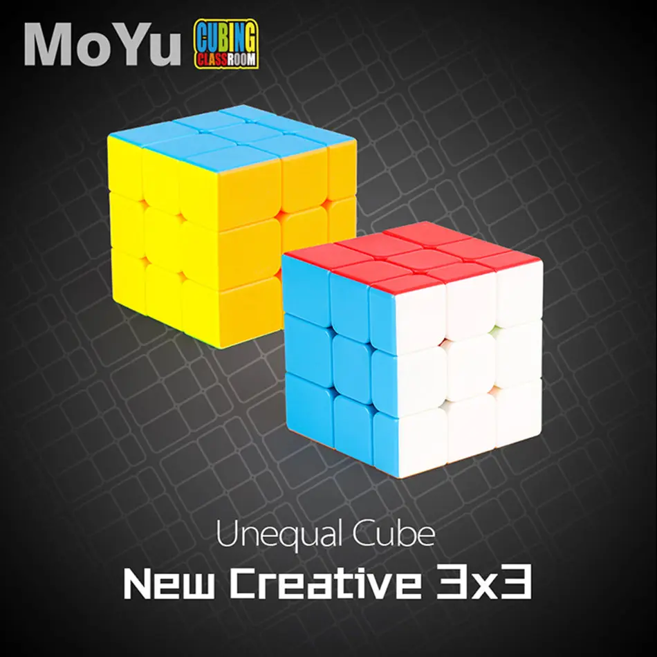 Moyu 3x3 кубик рубика Cubing класс 3x3x3 неравный магический куб 3 слоя скоростной куб профессиональные головоломки игрушки для детей Детские Подарочные игрушки