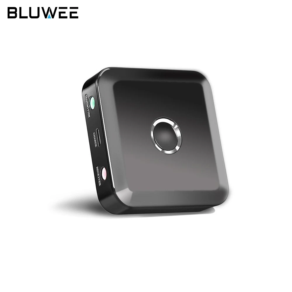 

CSR 4.0 Bluetooth Transmitter & Receiver 2-in-1 Portable Wireless Audio Adapter Music Streaming Car Kit for Home/Car Stereo, TV