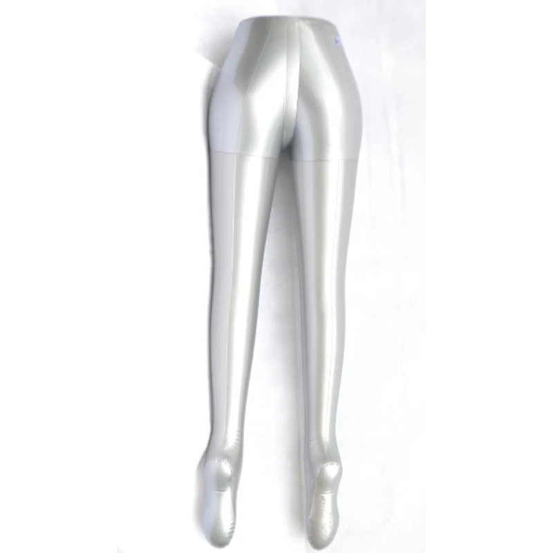 Free Shipping!!Plastic Inflatable Female Mannequin Leg Pants Trousers Underwear Inflatable Mannequin Dummy Female Torso Model (3)