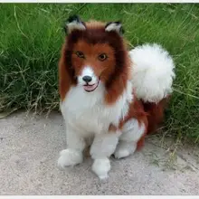 Wyzhy моделирование овчарки на день рождения подарок Рождественский подарок украшение интерьера преподавания дома модель украшения отправьте друзьям