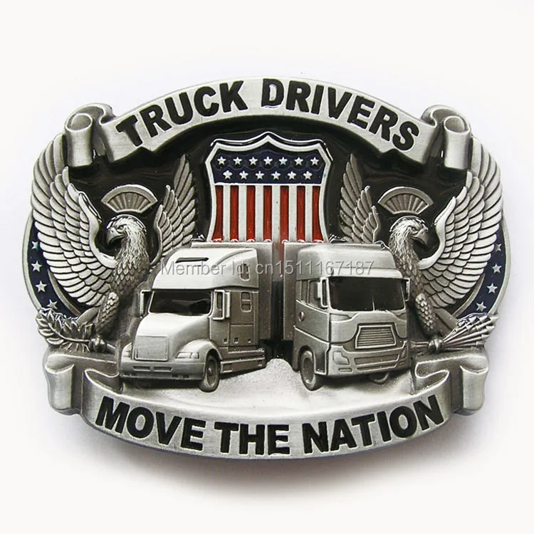 Buy Jeansfriend New Men Belt Buckle Vintage Truck