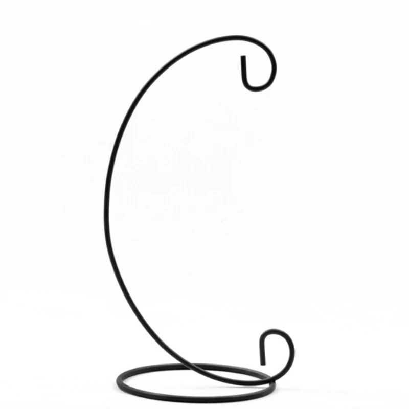 

Iron Wall Hanging Bracket Micro Landscape Crafts Iron Stand Hanging Flower Vase Lantern Holder Hook Home Garden Decor