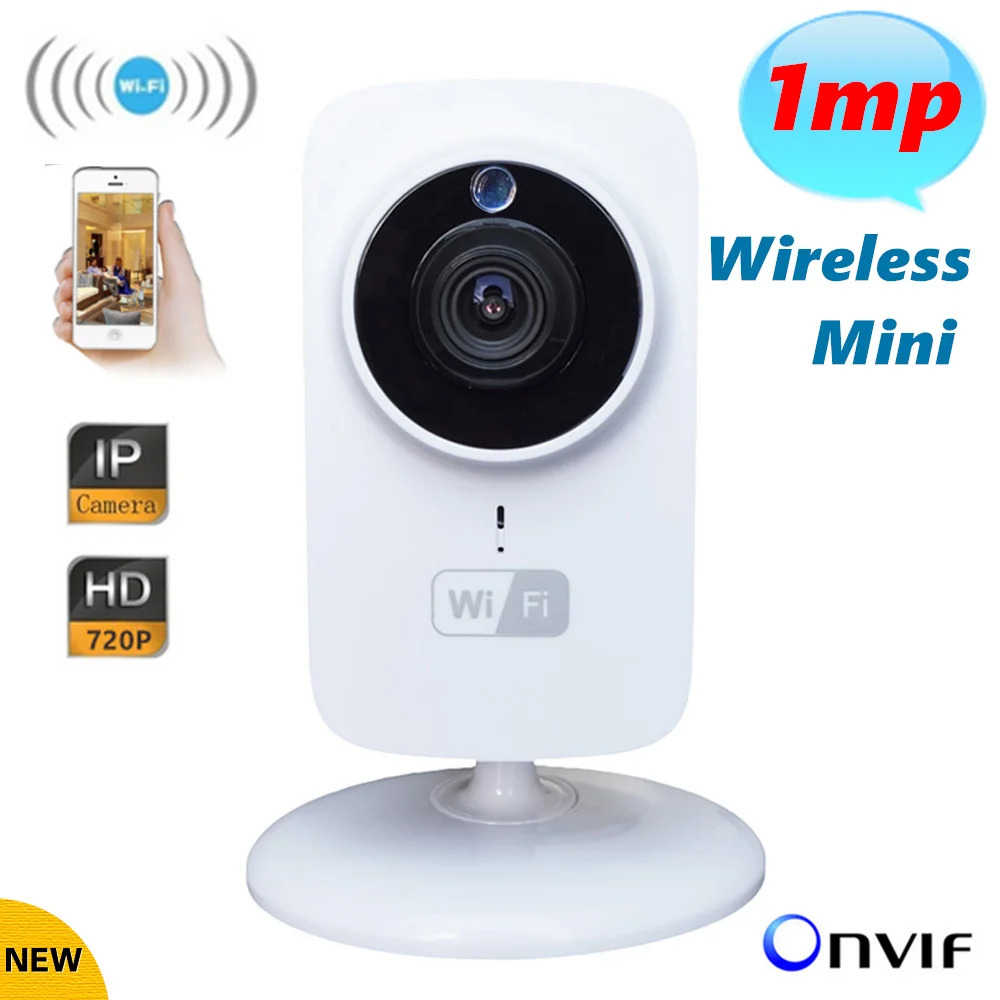 Мини IP камера Wifi микро SD CCTV безопасности 720P беспроводная веб аудио наблюдения HD