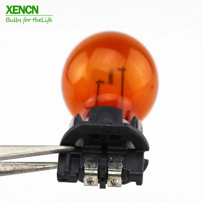 XENCN pyy24w 12181NA 12 В 24 Вт WP3.3* 14,5/4 база янтарные автомобильные передние и задние индикаторы для Ford Audi 1X