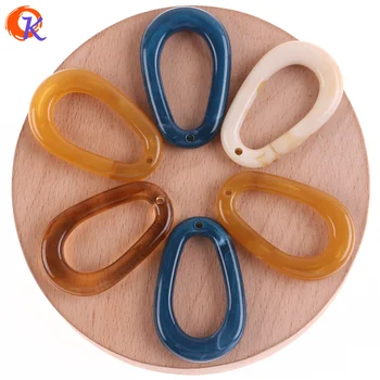 

Cordial Design 25*39MM 100Pcs Acrylic Beads/Hand Made/Oval Shape/Marble Effect Bead/Beads Jewelry Making/Jewelry Accessories