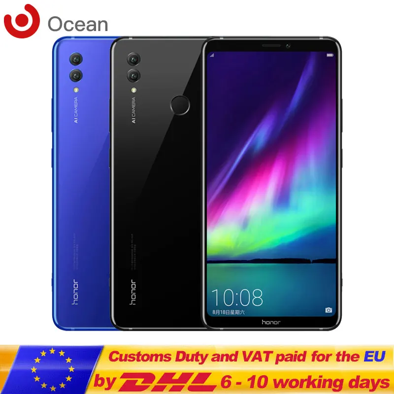Оригинальный Honor Note 10 6 ГБ 8 Оперативная память 64 Гб 128 Встроенная Kirin 970 Octa Core