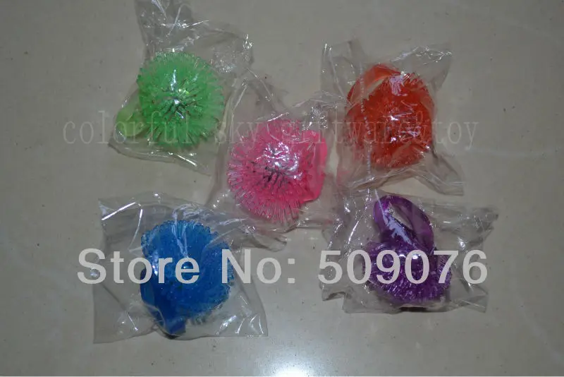 

Free shipping 6pcs/lot led party finger light Flashing Colorful LED Light Up Bumpy Jelly Rubber Rings Finger Toys for Party
