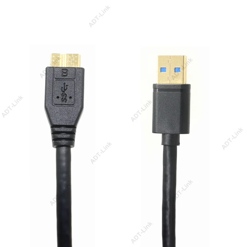 USB 3.0 كابل السرعة USB نوع مايكرو B كبل مزامنة بيانات رمز ل قرص صلب خارجي القرص HDD سامسونج S5 ملاحظة 3