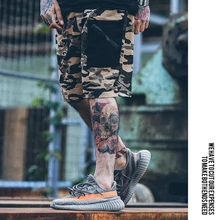 HOQIXIN новые мужские шорты Карго Лето Топ Дизайн камуфляжные шорты в стиле милитари Homme хлопок Модная брендовая одежда 1805