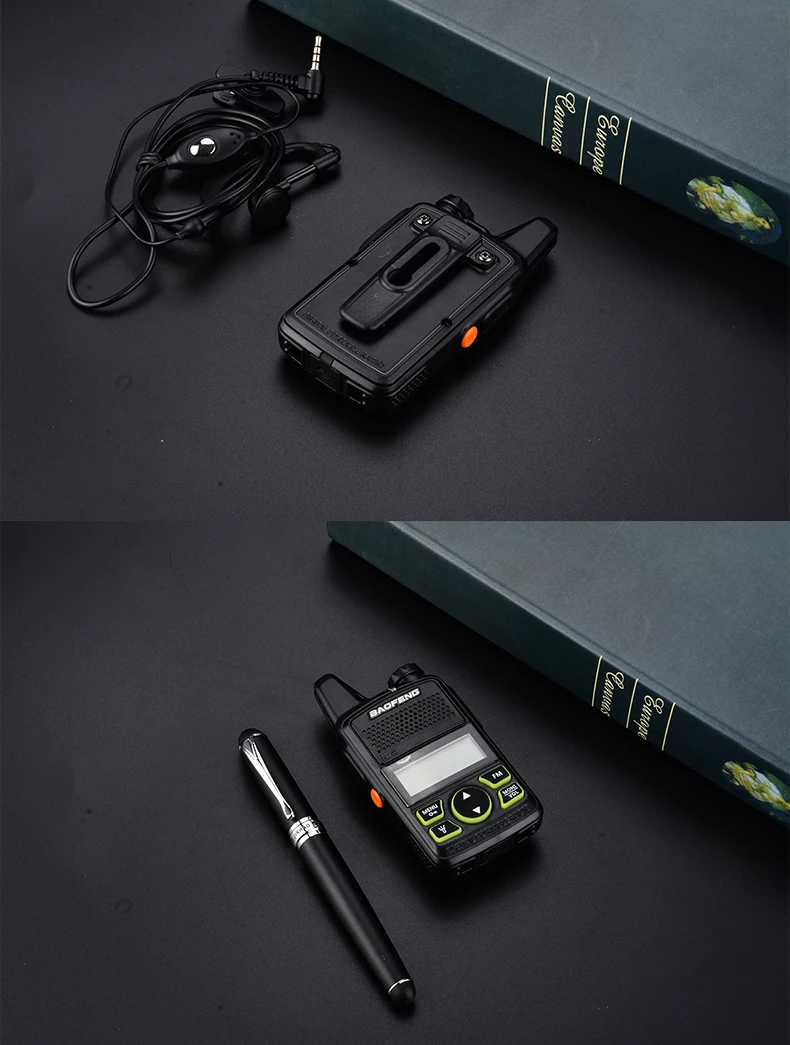 1/2/3/4 шт. BAOFENG BF-T1 портативный дети радио мини Talkie “иди и болтай Walkie UHF радио Talkie Walkie Enfant Baofeng T1 tranceiver radioamateur