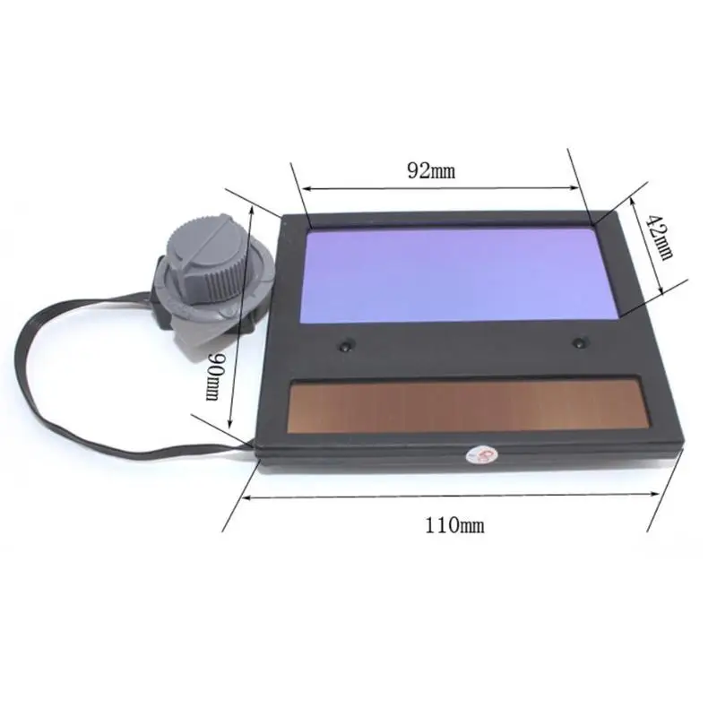 DIN9~DIN13 LCD Screen Solar Car Darkening Mask Goggles Lens For Welding Helmet