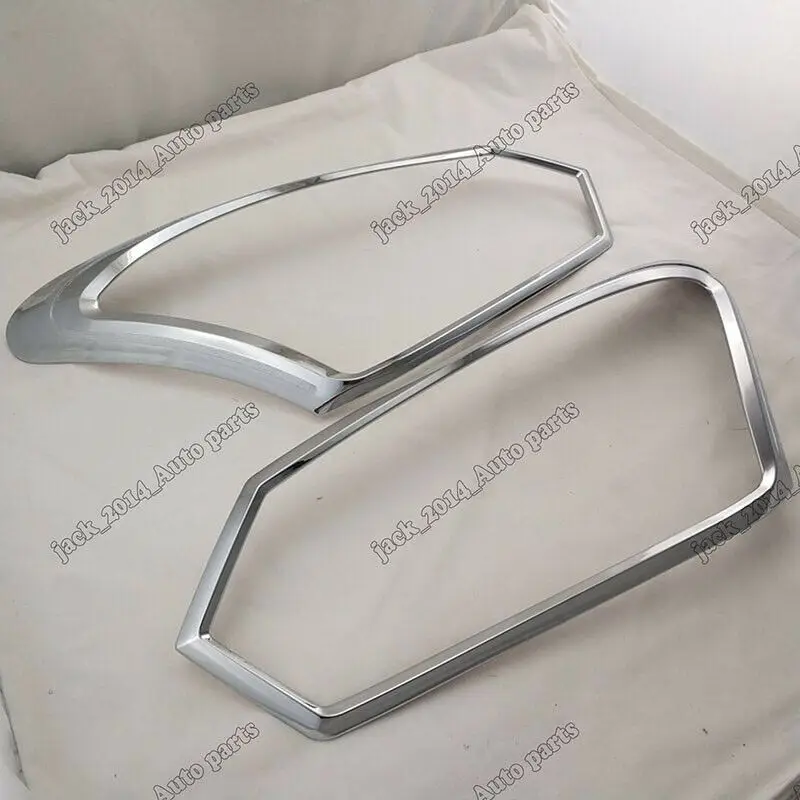 ABS Хром Передняя фара Свет крышка 2 шт./компл. подходит для Isuzu D-Max Holden