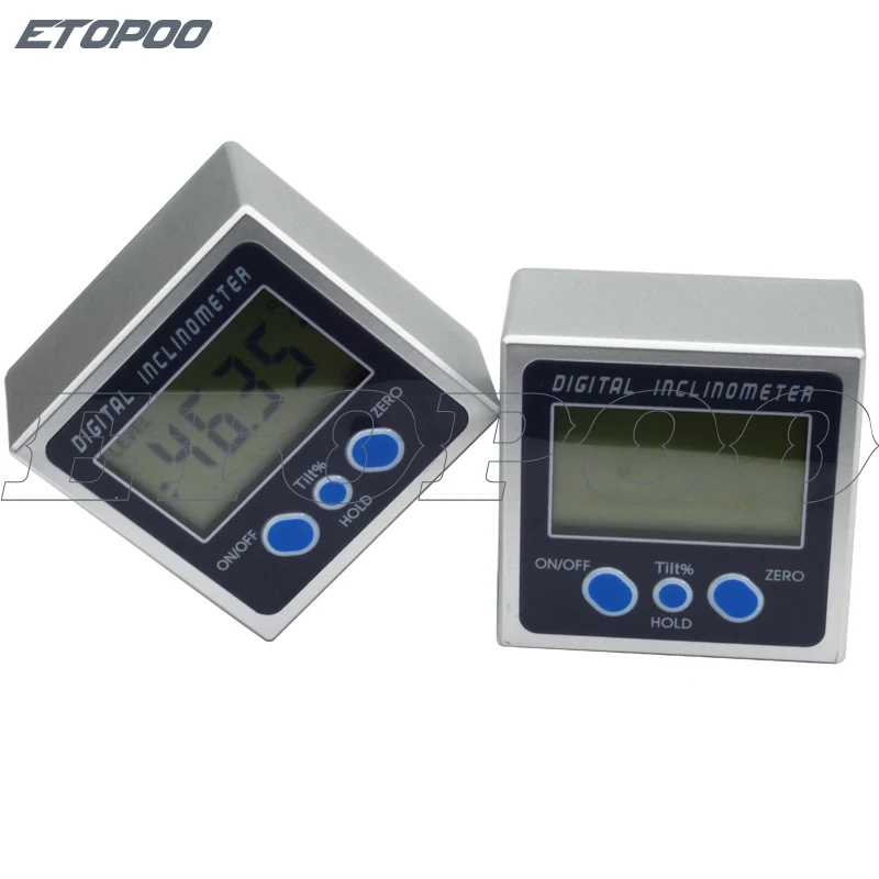 

magnet digital protractor digital bevel box angle meter ruler Level Magnetic Base digital inclinometer with strong magnet base