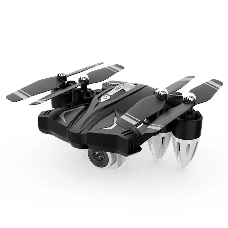F69 складной Радиоуправляемый вертолет Дрон HD камера 480 P/1080 P wifi FPV высота удержания Квадрокоптер с автономным режимом модель