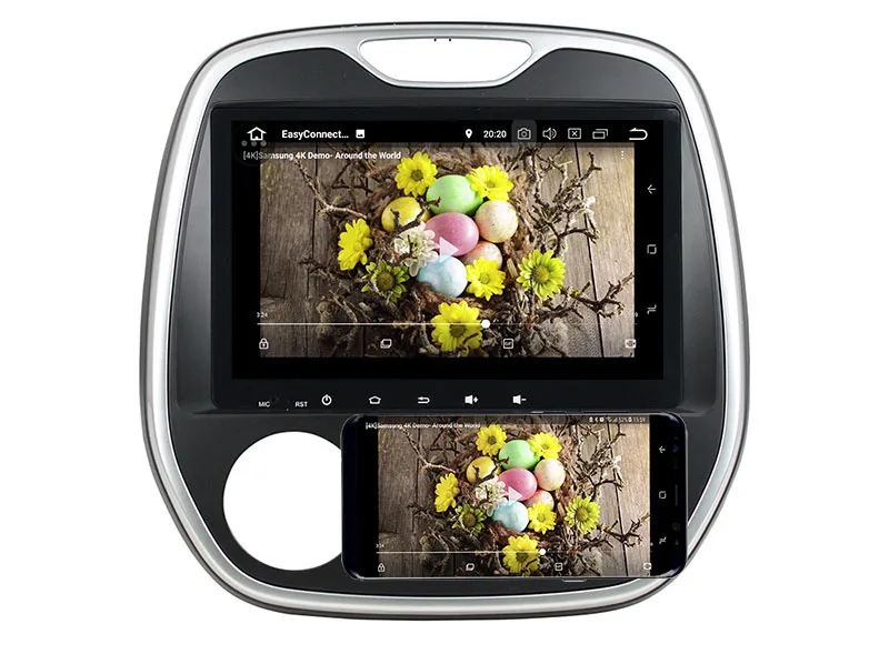 renault captur sat nav android 8.0 radio 5