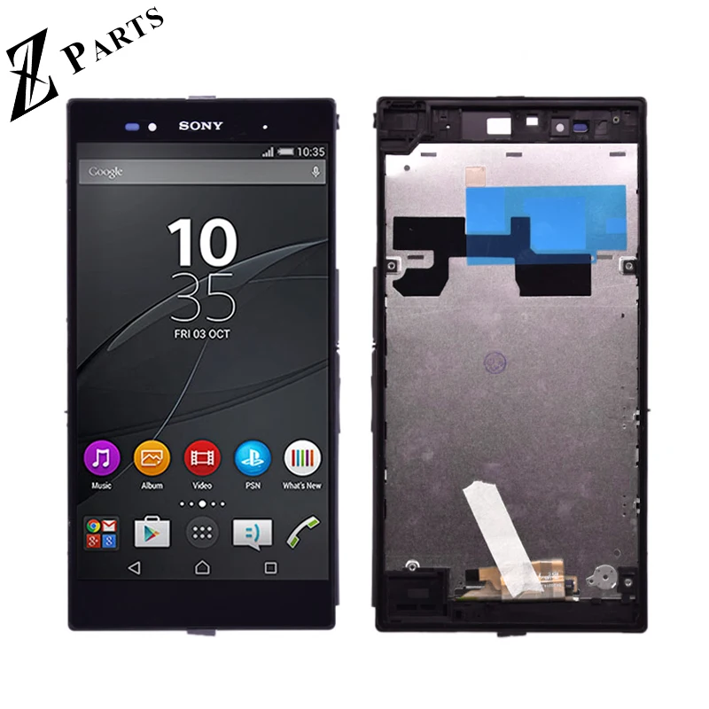 6,44 ''Original Für Sony Xperia Z Ultra XL39h XL39 C6833 C6802 LCD Display + Touch Screen Digitizer Montage freies verschiffen-in Handy-LCDs aus Handys & Telekommunikation bei