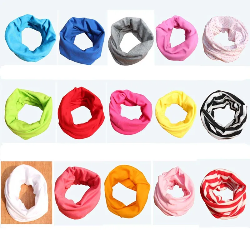 

Toddler Burp Cloth Spring Photo Prop Child Scarf Ring Autumn Winter New Children Bib Cotton Scarf Collar Baby Scarves