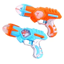 Пластиковая вращающаяся световая детская Подарочная игрушка Детские игрушки мигающий Звук пистолет крутой музыкальный пистолет интересный космический Снежинка для детей