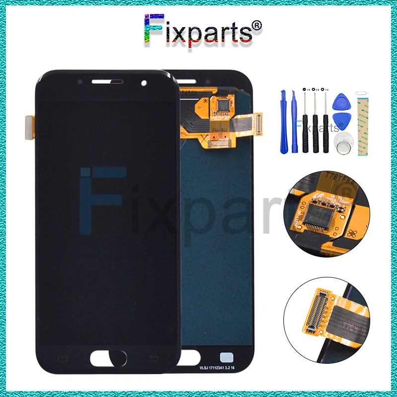 

For SAMSUNG GALAXY A3 2017 LCD A320 SM-A320F A320F Display Touch Screen Digitizer Assembly Replacement For SAMSUNG A3 2017 LCD