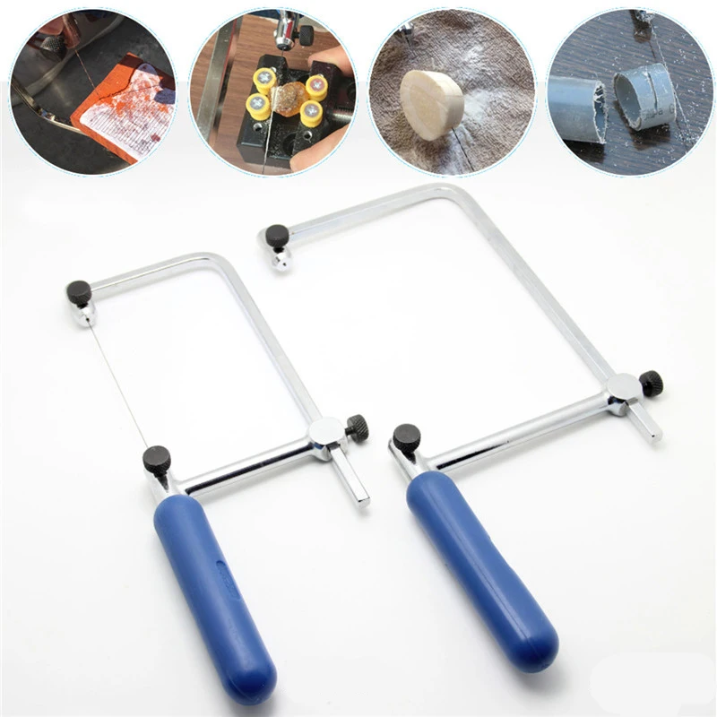 

Multifunction Hand Saw With 6pcs Spiral Blades DIY Hobby Quality Woodworking Tools Fret Saw Mini Wire Saws Jig Saws