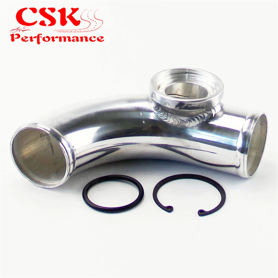 57mm 2.25" 90 Degree SSQV SQV Blow Off Valve Adapter BOV Turbo