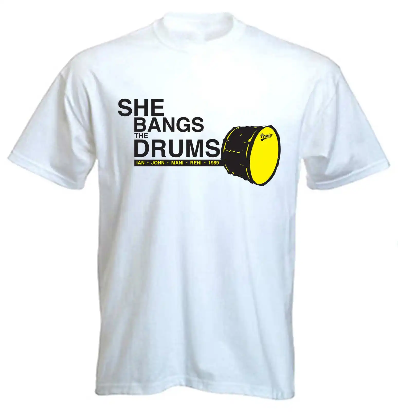 She bangs the drums t shirt Clearance