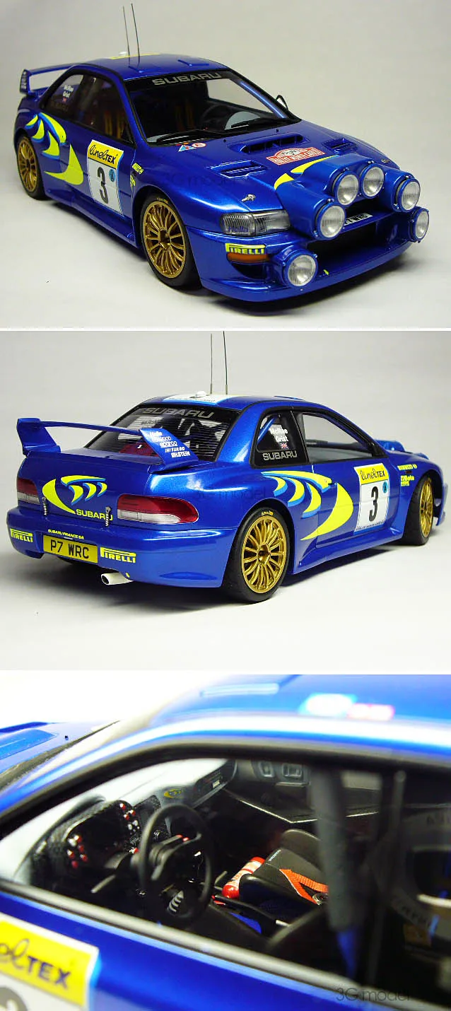 1/24 масштабная сборка модель автомобиля Impreza WRC 98 Monte Carlo модель автомобиля DIY Tamiya 24199