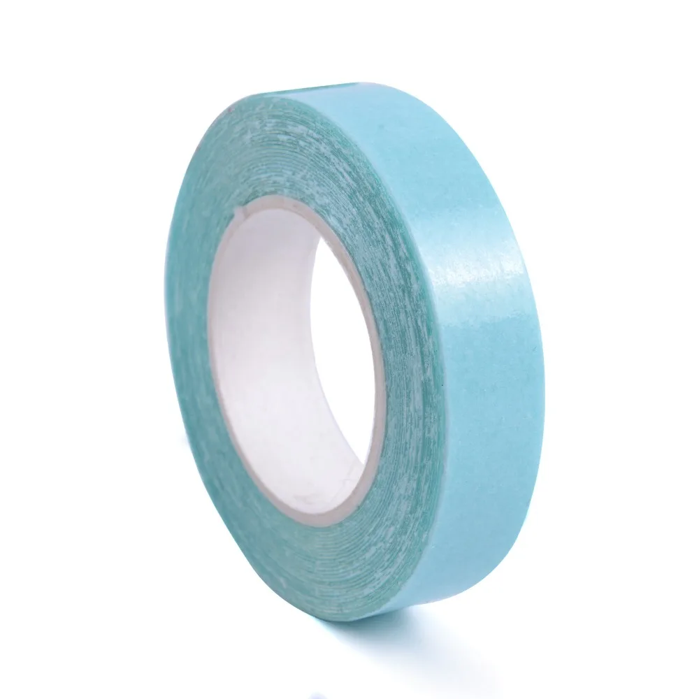 

NEW 1cmx3m Blue Dedicated Professional Roll Strong Adhesive Double Side Tape for Hair Extension