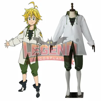 

Seven deadly sins Revival Of The Commandments Nanatsu No Taizai 2 Meliodas Cosplay Dragon's Sin of Wrath Costume adult outfit