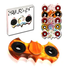 8 Colors Hand font b Spinner b font Fidget Batman Stress Cube Fidget font b Spinner