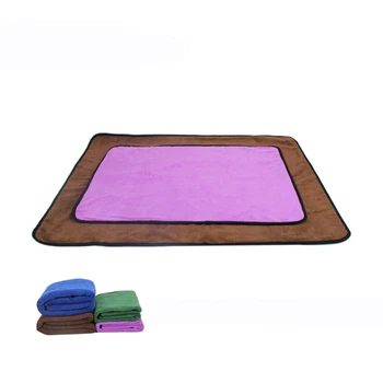 

JORMEL Microfiber Absorbent Pet Isolation Pad Washed Dog Period Mat Pet Production Mat Bath Towels Pet Supplies