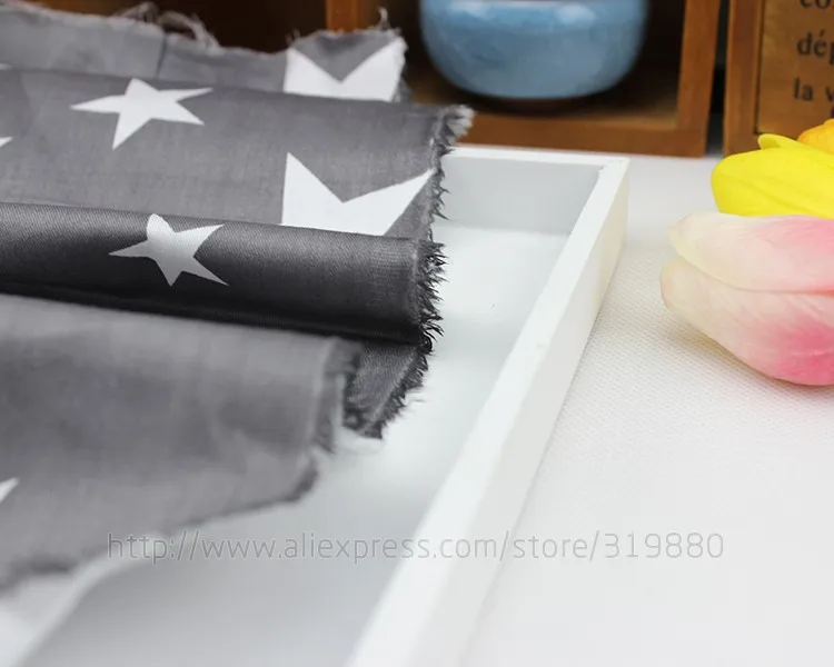 Романтическое звездное небо ткань 5 шт. Хлопок Ткань для шитья лоскутное домашнее текстильное изделие ткань детского полотенца 40*50 см