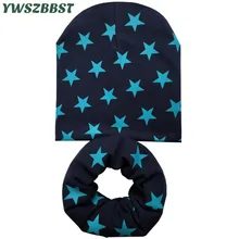 Autumn Winter Crochet Children Scarf Hat Set Girls Hat Scarf Set New Fashion Boys Child Cap Scarf Set