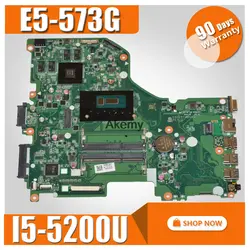 E5-573G материнская плата для acer Aspire E5-573G E5-573 материнская плата I5-5200U GT940M-2 Гб DA0ZRTMB6D0 Тесты работы 100% оригинал