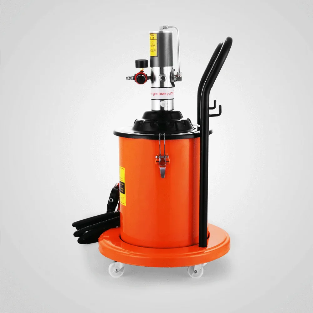 Air Operated High Pressure Grease Pump 15ft Hose Gun Pail Kit 5 us 142 59 9 off air operated high pressure grease pump 15ft hose gun pail kit 5 gallons great universal casters hydraulic hose press in power tool