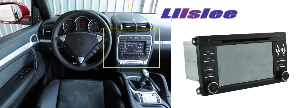 Top For Porsche Cayenne Turbo S GTS 9PA 2004~2010 LiisLee Car Multimedia TV DVD GPS Radio Carplay Original Style Navigation Navi 3